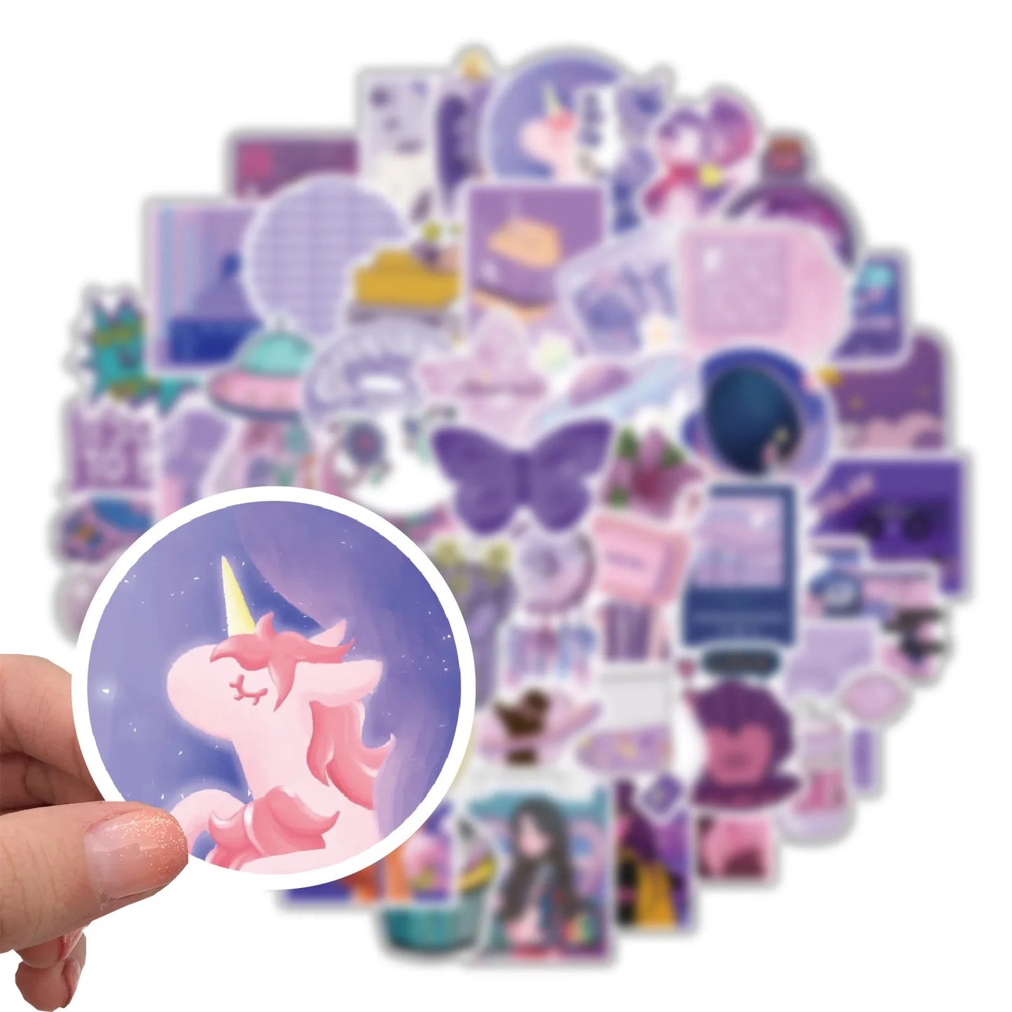 Dream Purple Stickers